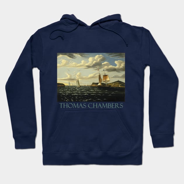 Staten Island and the Narrows by Thomas Chambers Hoodie by Naves